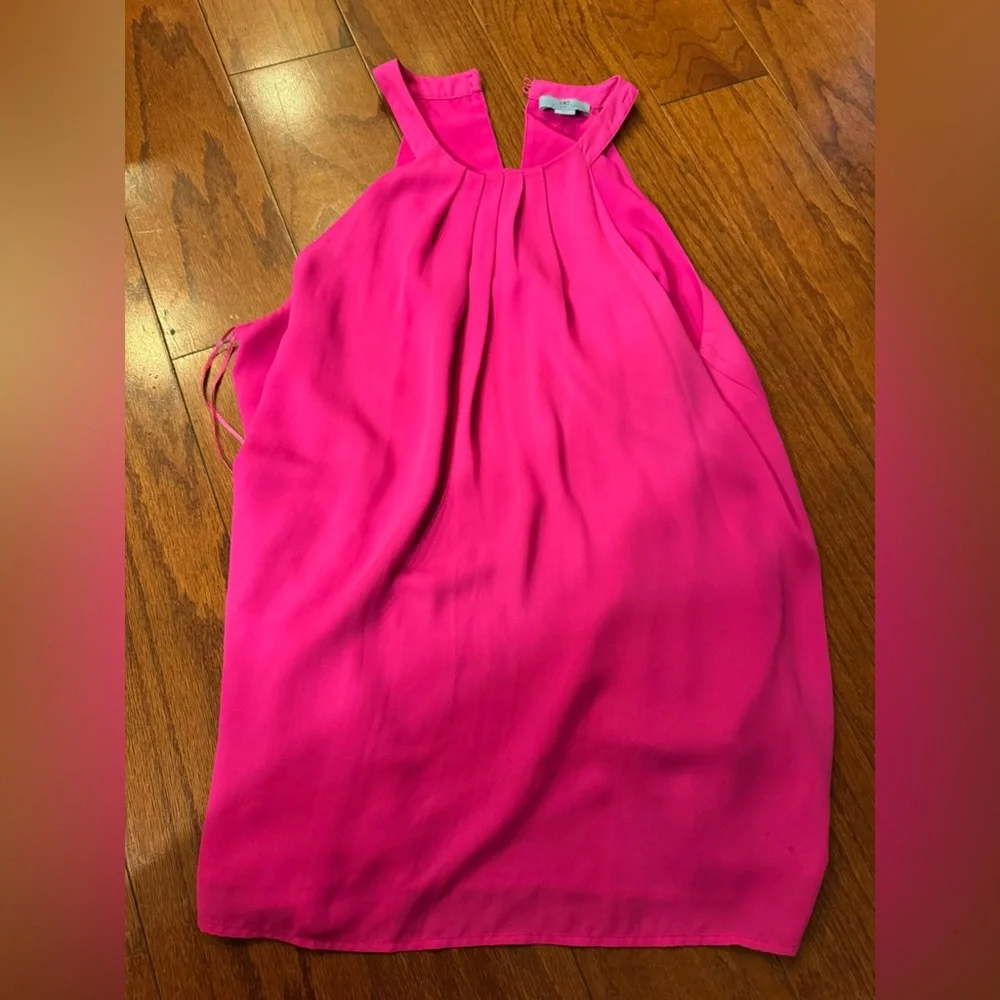 CeCe Fuchsia Sleeveless Top - Picture 1 of 3